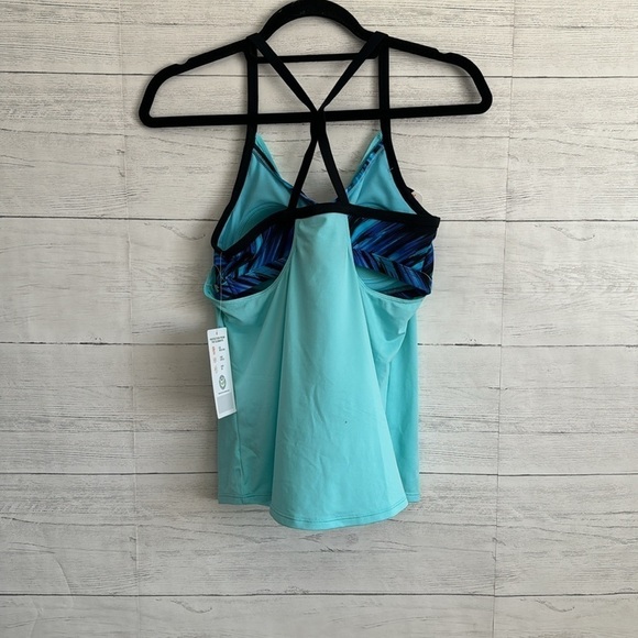 ZeroXposur Blue Swimsuit 2 in 1 Tank | SIZE XS - Picture 4 of 11